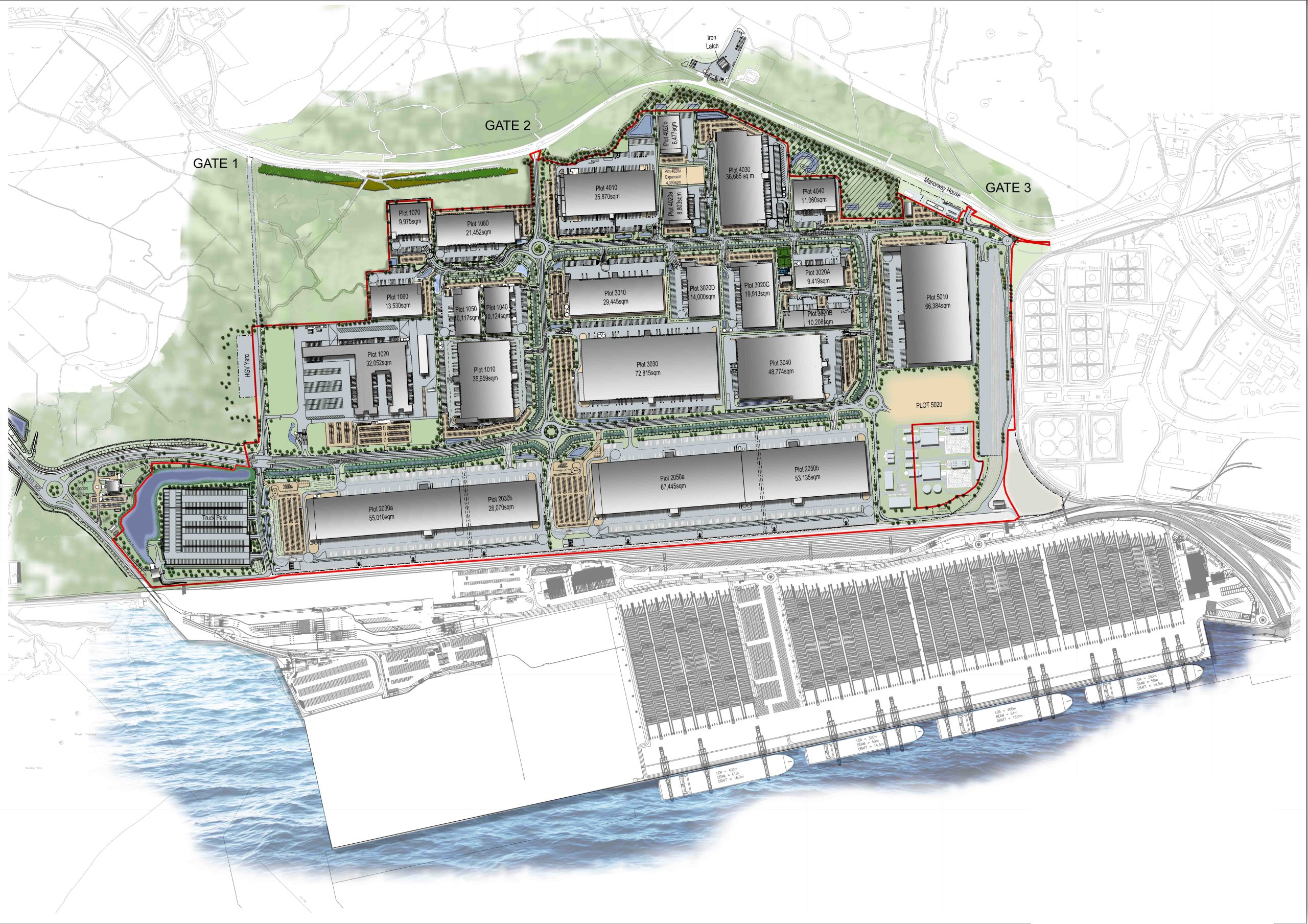 G:GroupsCAD2632 New Masterplan, London Gatewaychetwood drawi